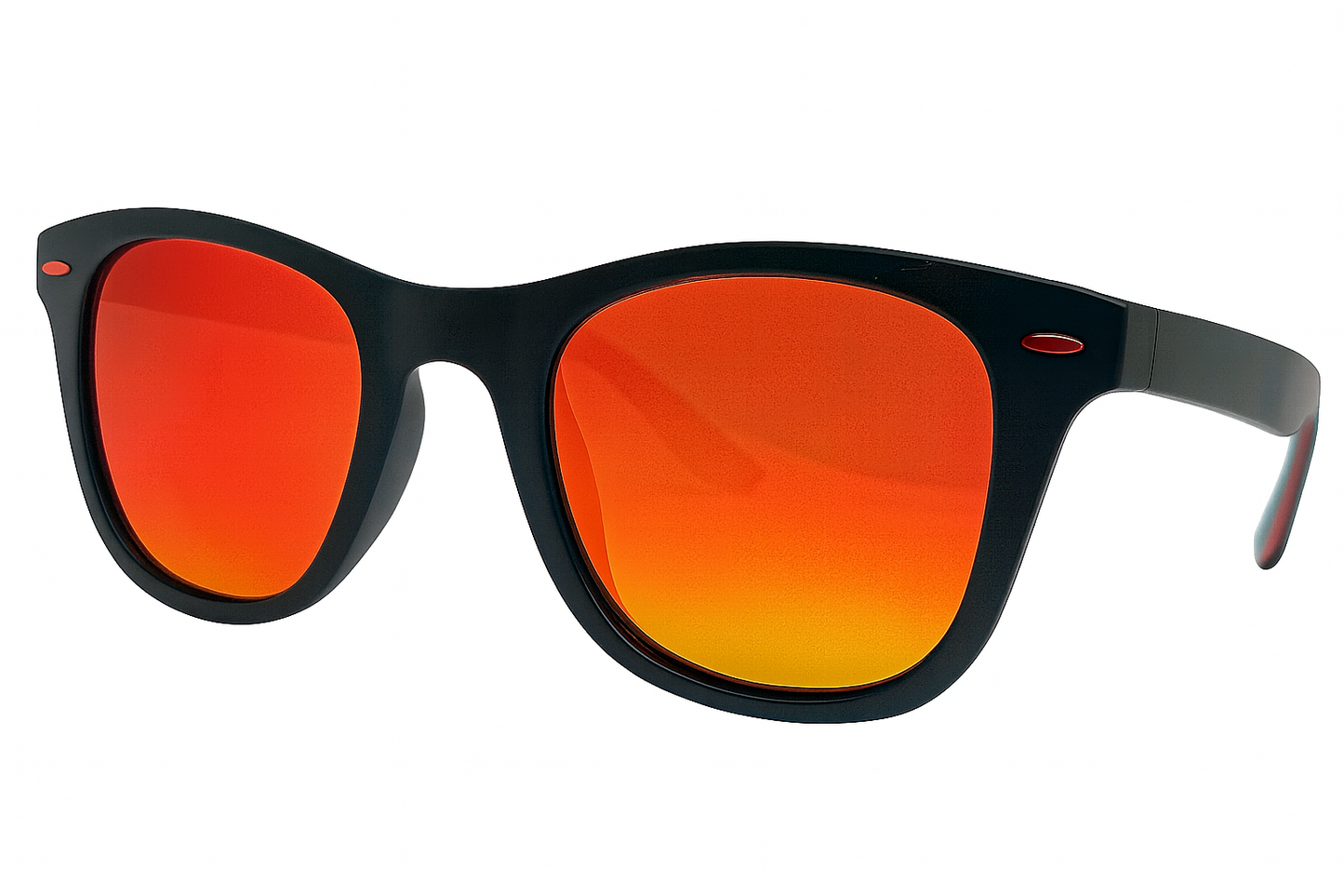 EK-1698 Lentes de Sol Polarizados tipo wayfarer con mica tipo espejo