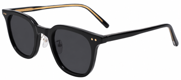 EK-1819 Clásicos con Mica Oscura y Detalles Metálicos – Negro, mica gris (C1)