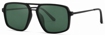 EK-6250 Cuadrados con Puente Metálico – Negro mate, mica verde (C3)