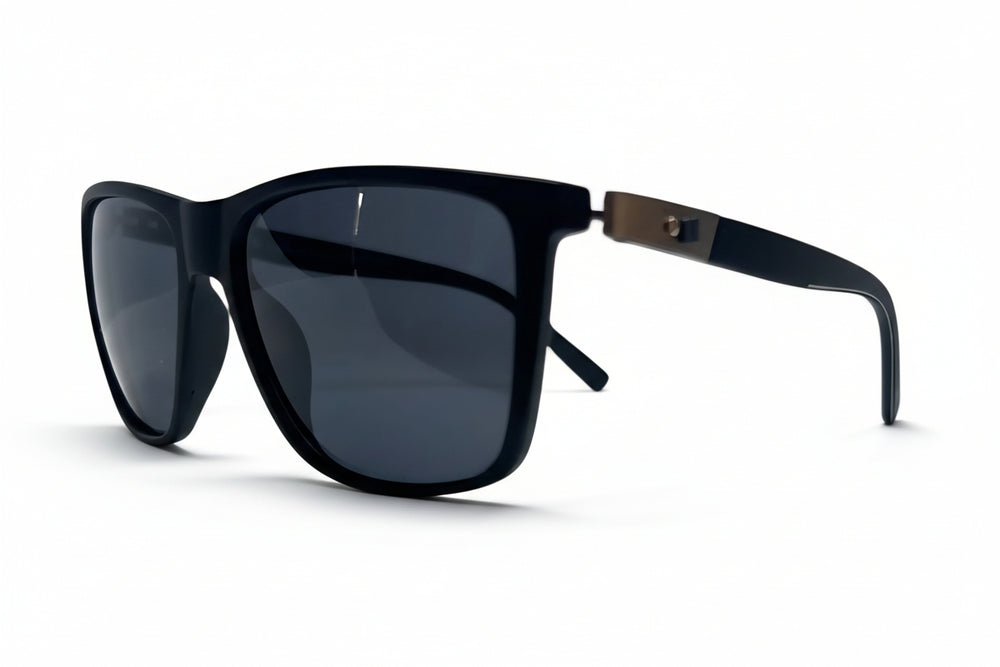 EK-78016 Lentes de Sol Rectangulares con Detalle Metálico – Docena (12 pzs)