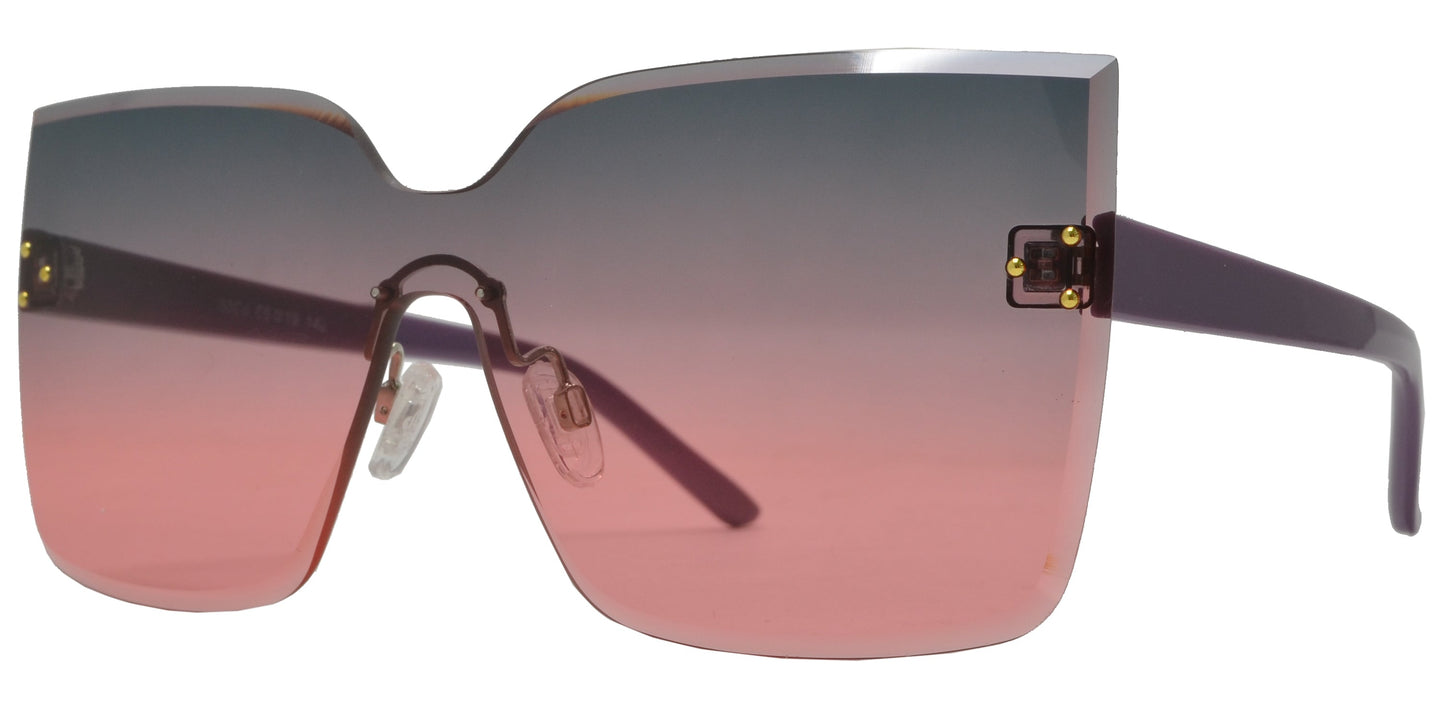 DS-8008 - Lentes sin montura con lente continua y armazón plástico ligero