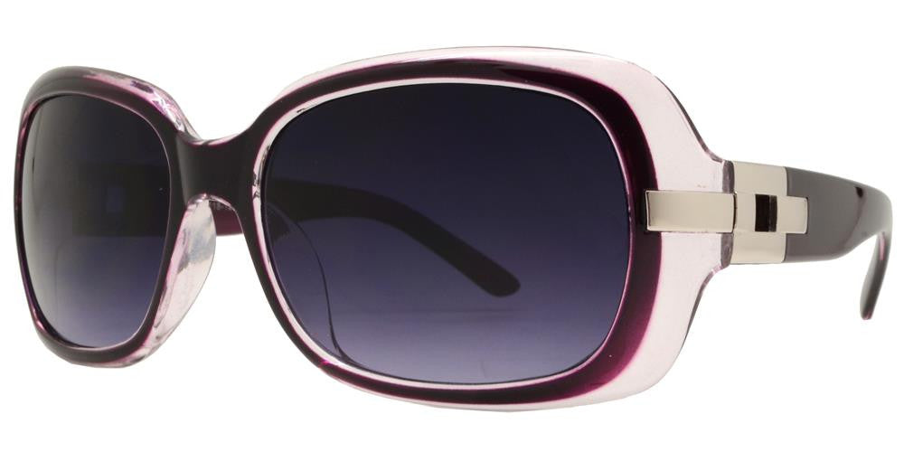DS-7585 BX - Lentes fashion para mujer con detalle metálico y pedrería