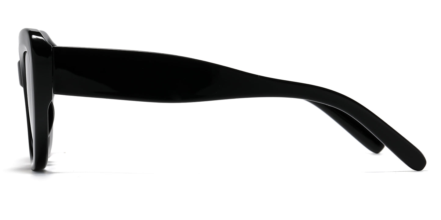 DS-2686 - Lentes de sol estilo Cat Eye para mujer con marco plástico