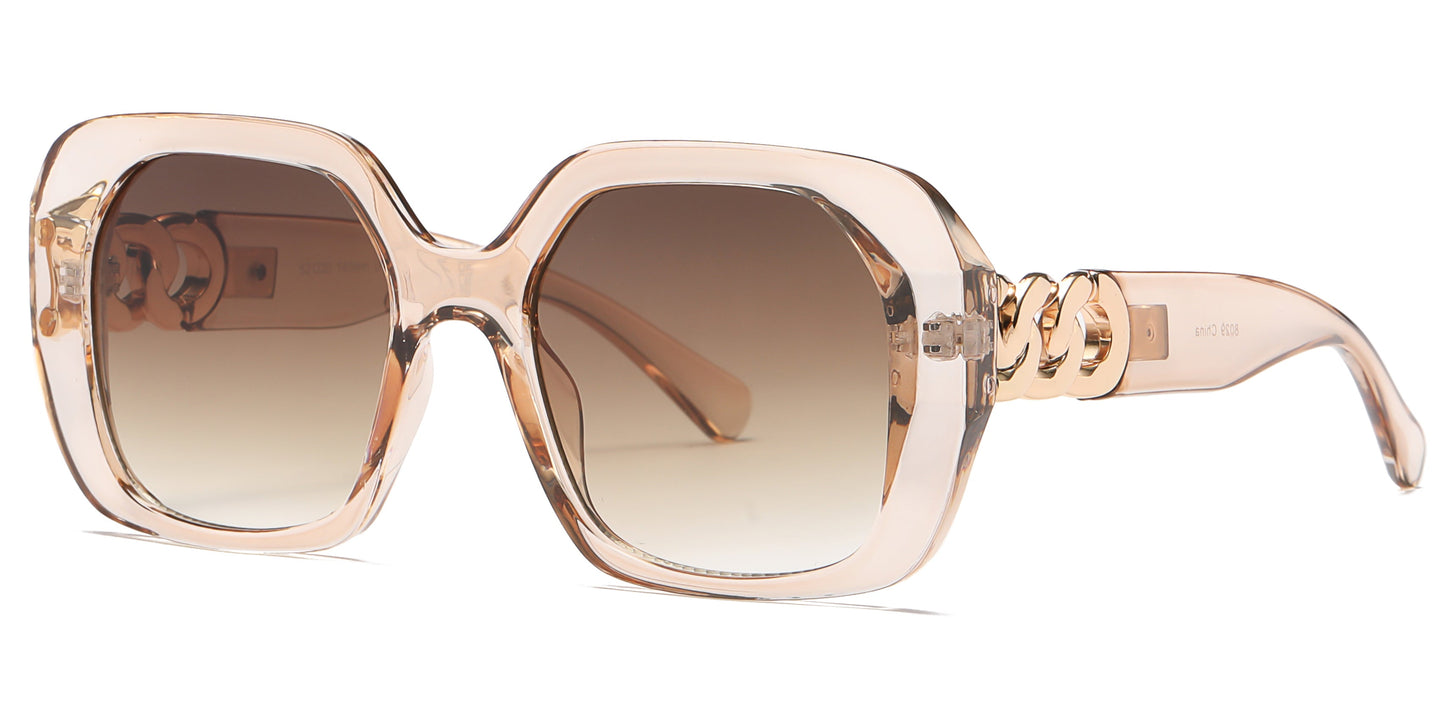 DS-8029 - Lentes femeninos con diseño moderno y armazón plástico de moda