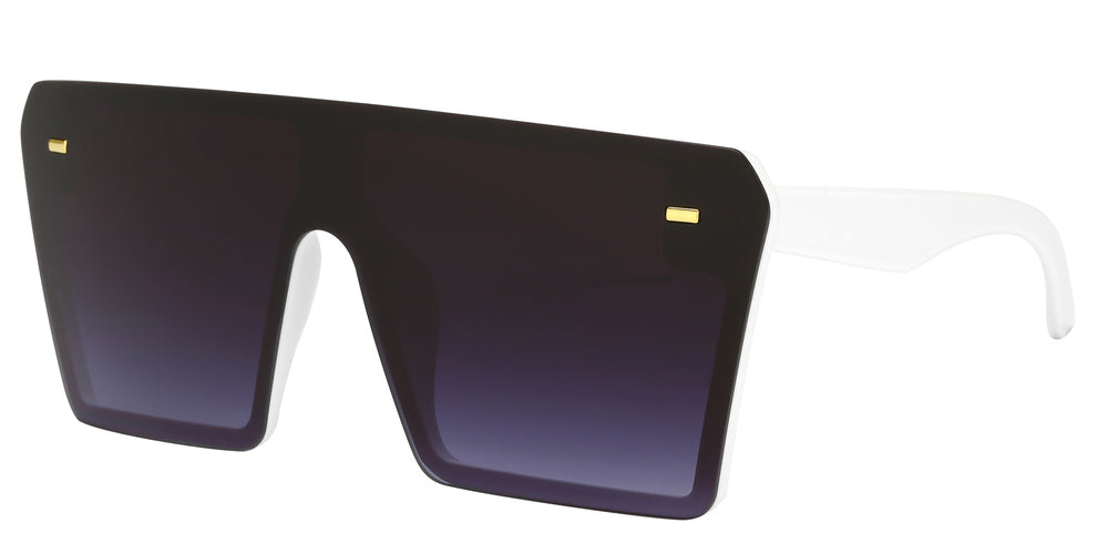 DS-7964 - Lentes oversized con estilo Flat Top y marco moderno