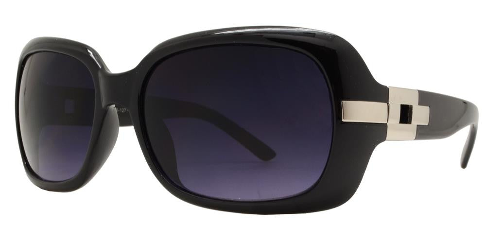 DS-7585 BX - Lentes fashion para mujer con detalle metálico y pedrería