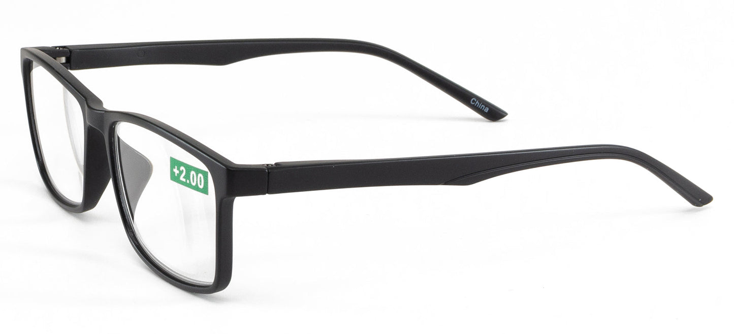 DS-RS 1253 - Lentes de lectura rectangulares de plástico