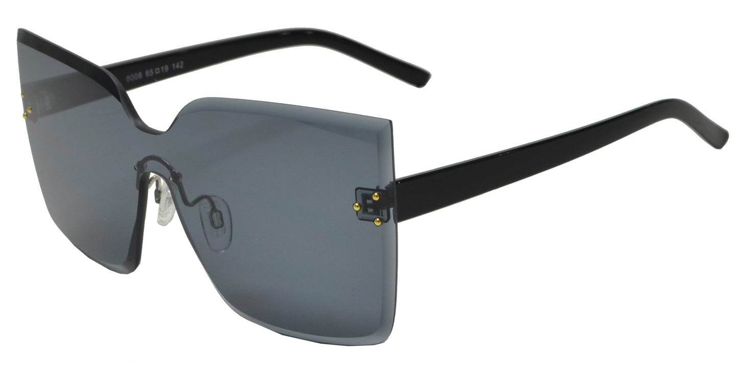 DS-8008 - Lentes sin montura con lente continua y armazón plástico ligero