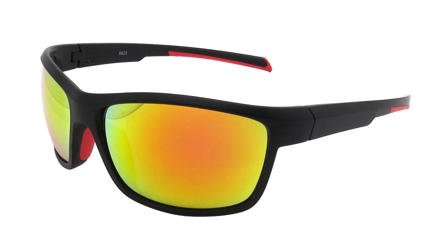 DS-6823 - Lentes envolventes para hombre con diseño deportivo en plástico