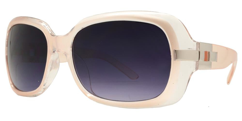 DS-7585 BX - Lentes fashion para mujer con detalle metálico y pedrería