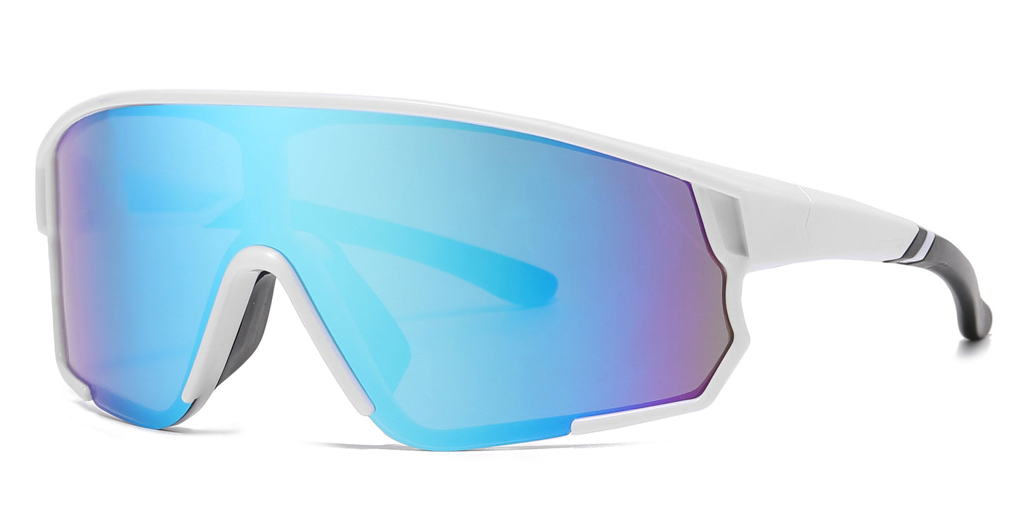 DS-5221 - Lentes deportivos con lente de una sola pieza y marco plástico