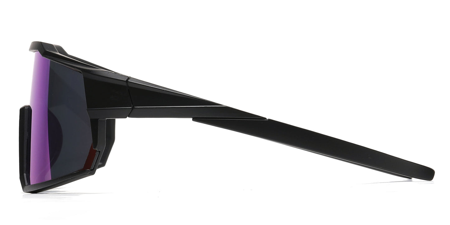 DS-4908 - Lentes para niños con diseño deportivo y mica tipo escudo