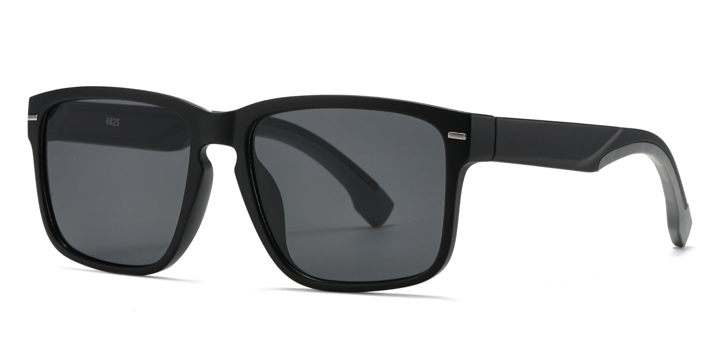 DS-6825 - Lentes rectangulares para hombre con puente tipo keyhole