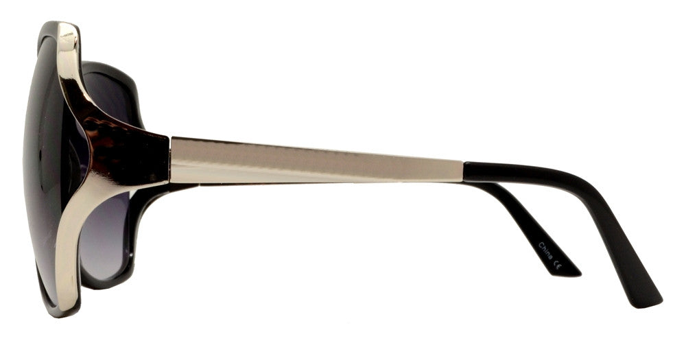 DS-7275 - Lentes tipo mariposa grandes con diseño calado para mujer