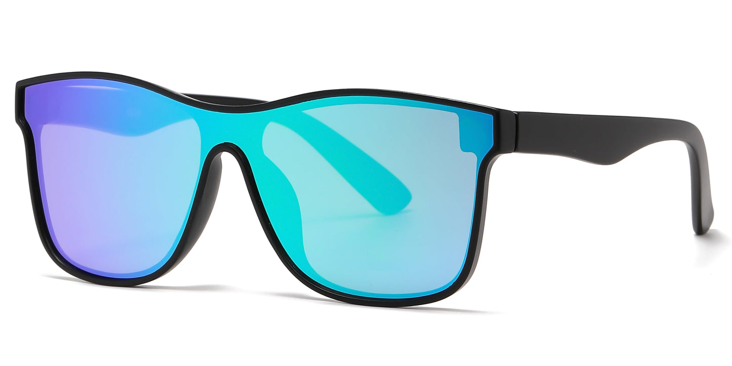 DS-6838 - Lentes de moda con mica continua de una sola pieza y marco plástico