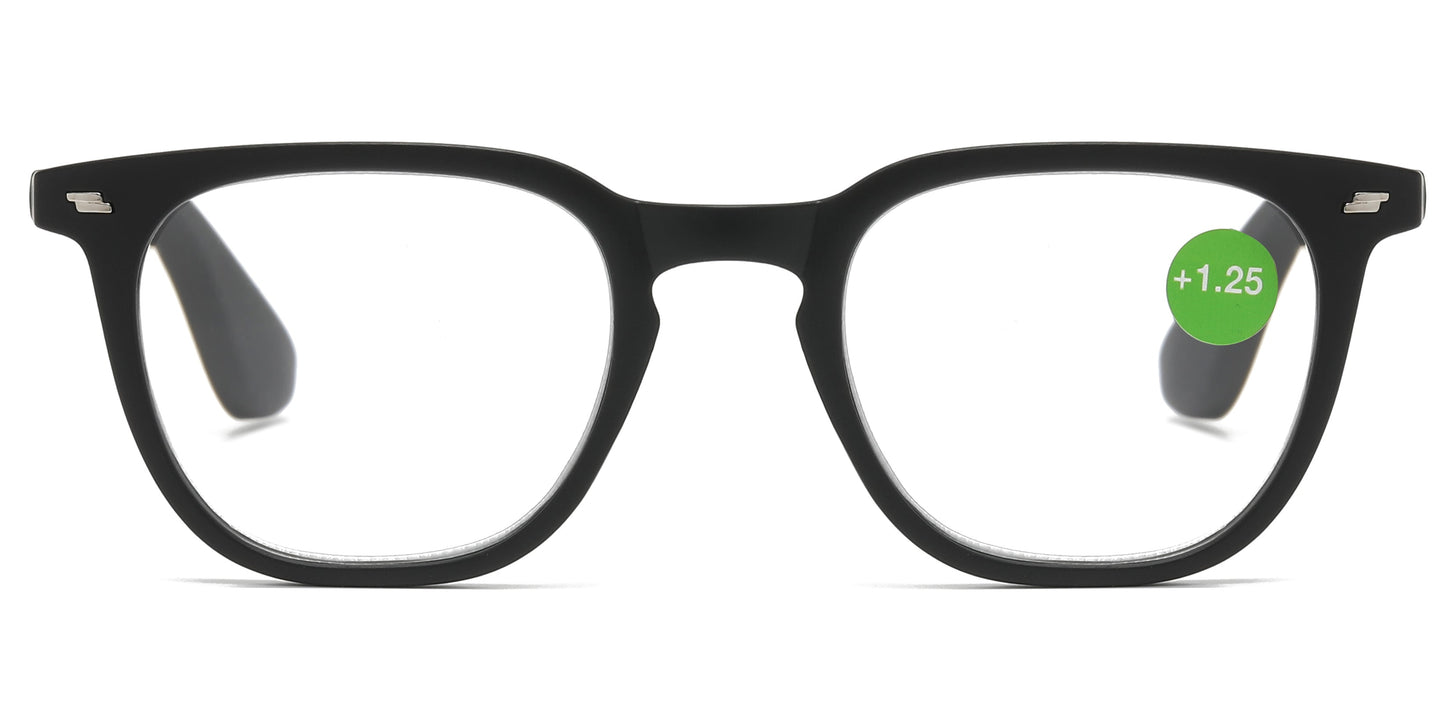DS-RS 1273 - Lentes de lectura con diseño clásico en plástico