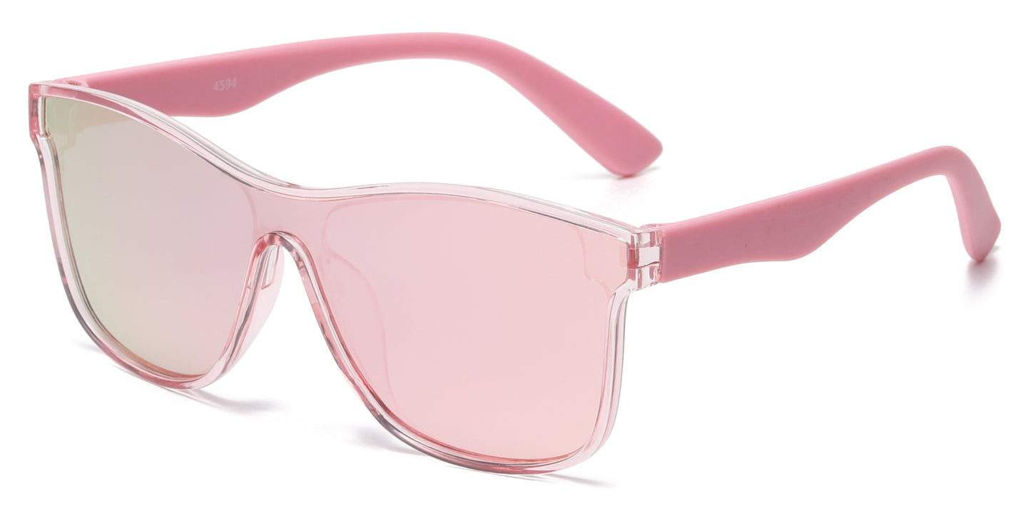 DS-4594 - Lentes infantiles clásicos con lente de una sola pieza y armazón plástico