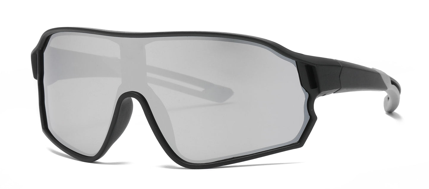 DS-5252 - Lentes deportivos de una sola pieza con diseño aerodinámico en plástico