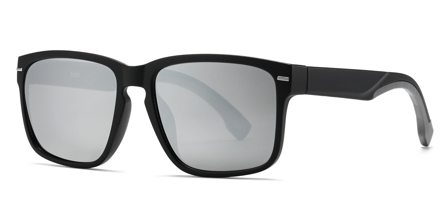 DS-6825 - Lentes rectangulares para hombre con puente tipo keyhole