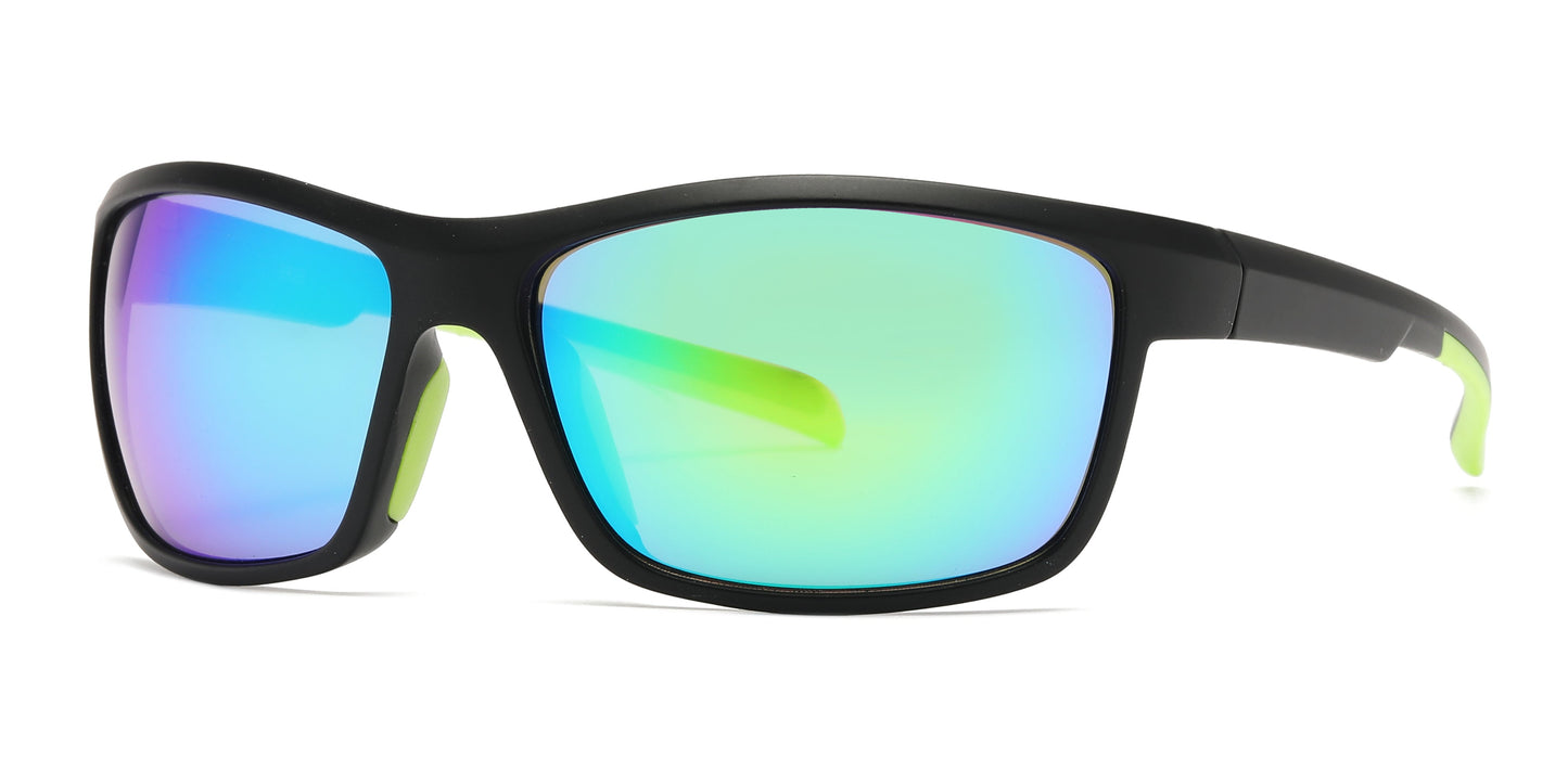 DS-6823 - Lentes envolventes para hombre con diseño deportivo en plástico