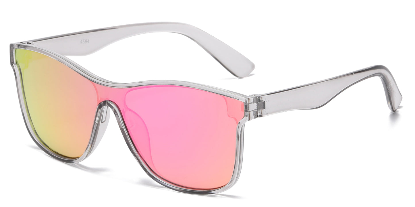 DS-4594 - Lentes infantiles clásicos con lente de una sola pieza y armazón plástico