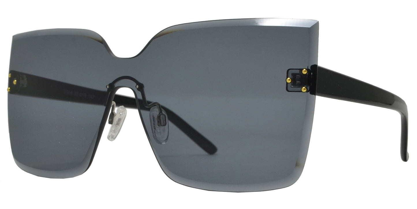 DS-8008 - Lentes sin montura con lente continua y armazón plástico ligero