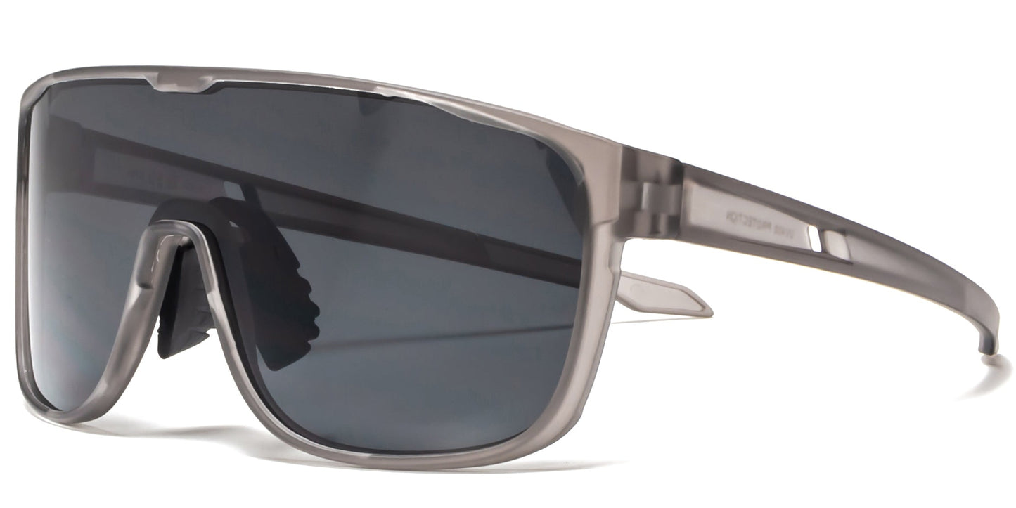 DS-6805 - Lentes tipo escudo de una sola pieza con armazón plástico envolvente