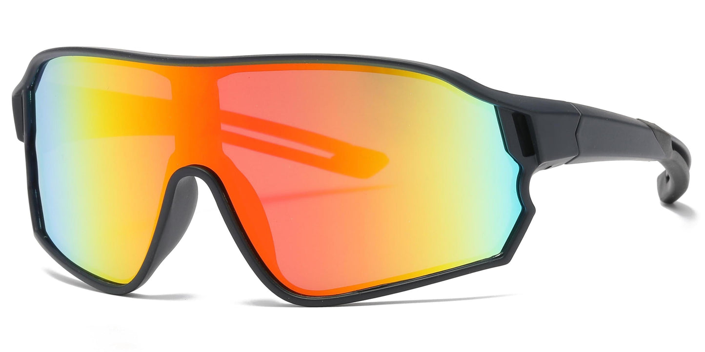 DS-5252 - Lentes deportivos de una sola pieza con diseño aerodinámico en plástico
