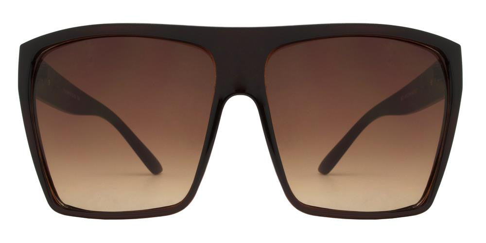 DS-7555 M - Lentes Oversize retro cuadrados Flat Top