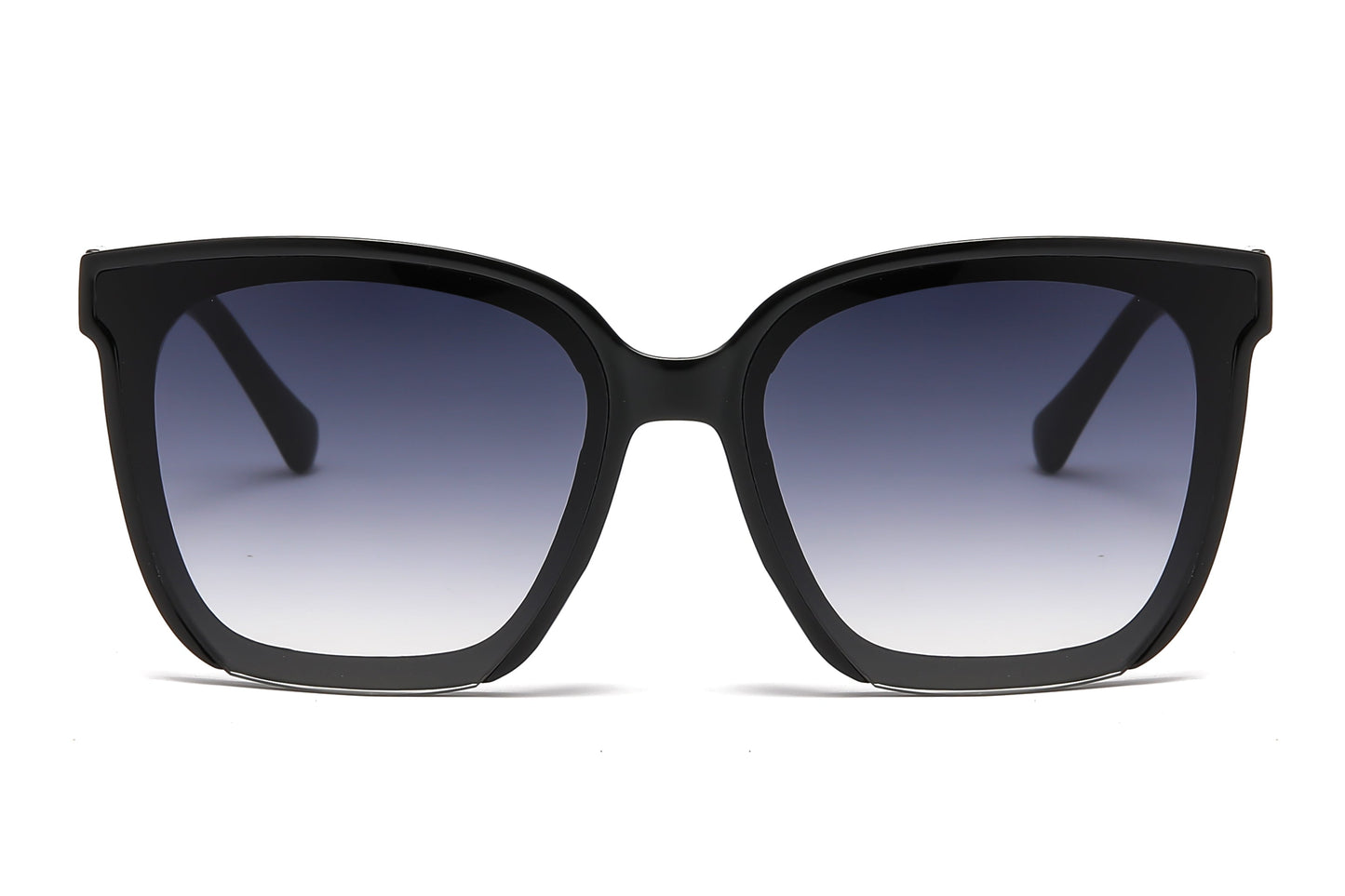 DS-2680 - Lentes de sol cuadrados estilo mariposa con mica plana