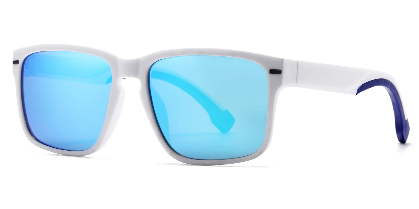 DS-6825 - Lentes rectangulares para hombre con puente tipo keyhole