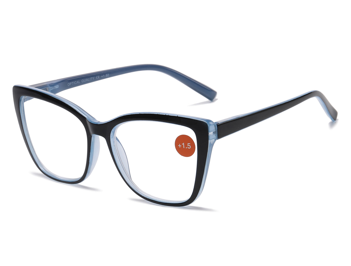 DS-RS 1242 - Lentes de lectura estilo cat eye de plástico