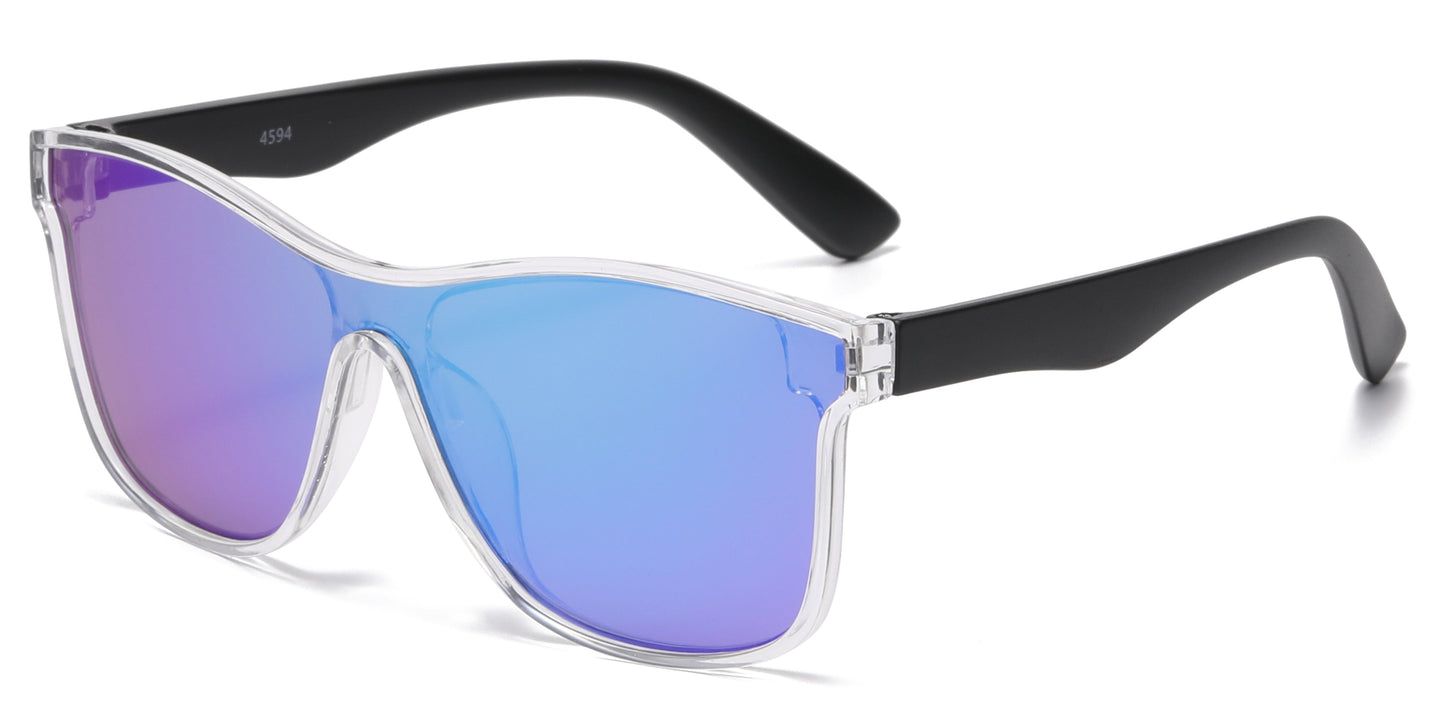 DS-4594 - Lentes infantiles clásicos con lente de una sola pieza y armazón plástico