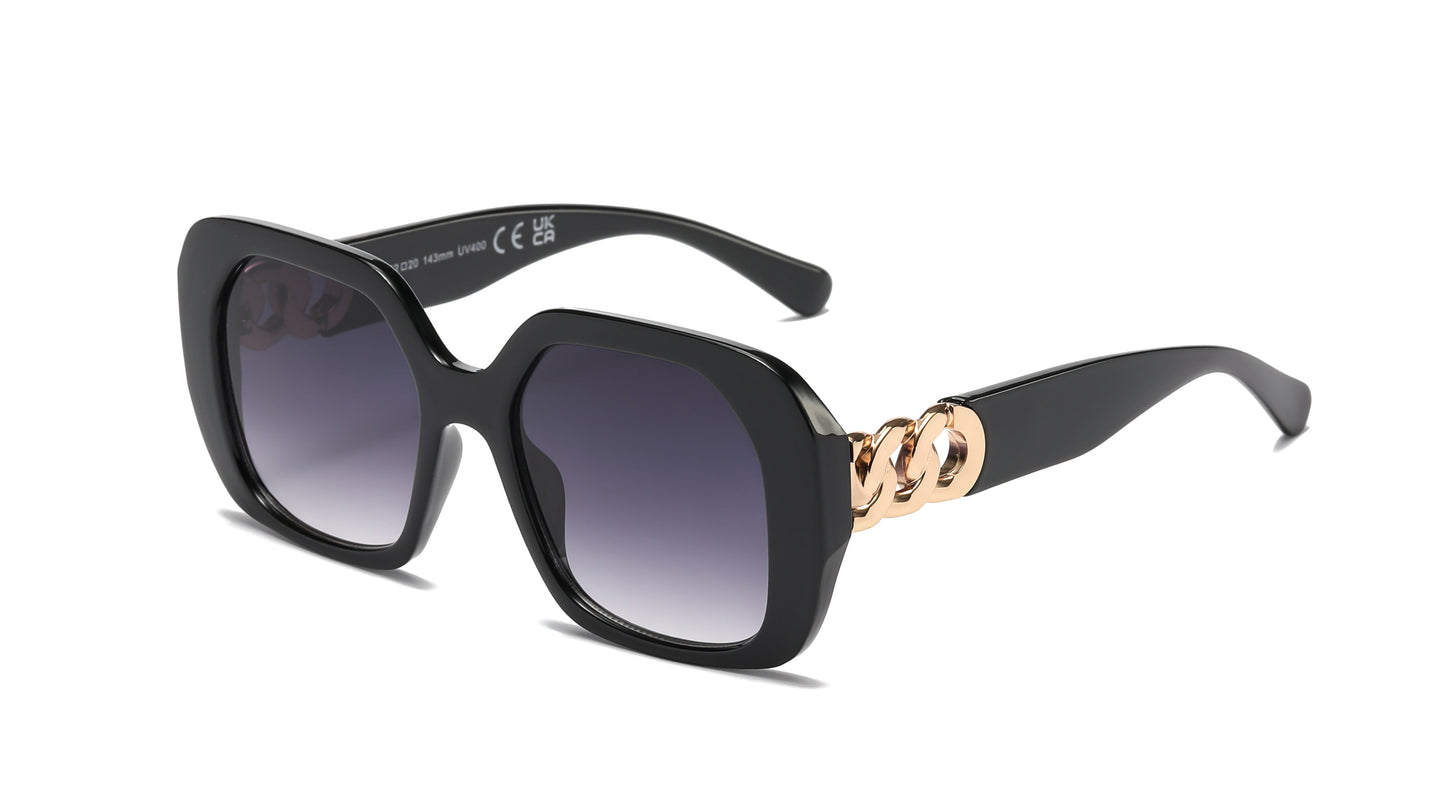 DS-8029 - Lentes femeninos con diseño moderno y armazón plástico de moda