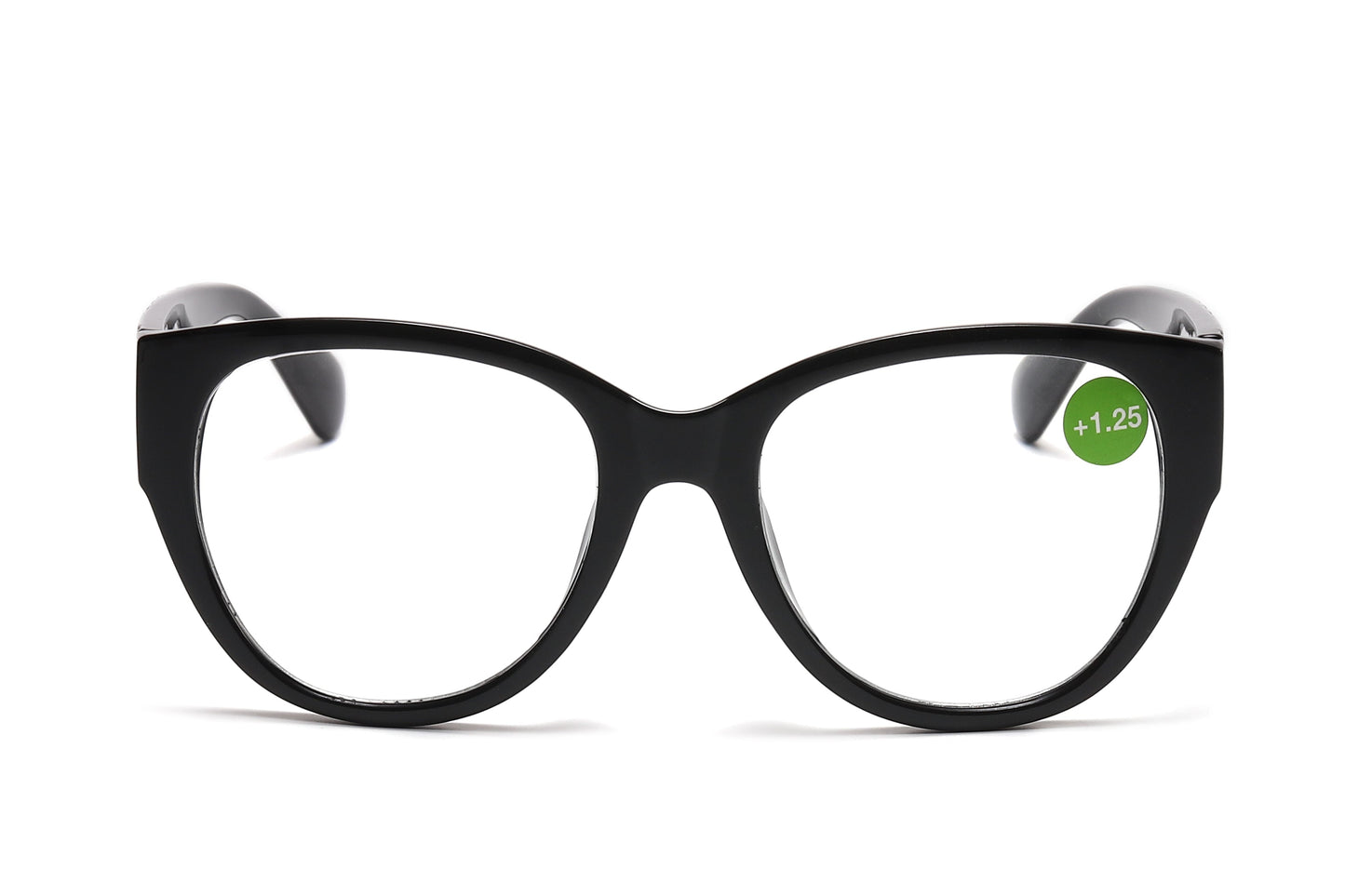 DS-RS 1251 - Lentes de lectura grandes estilo cat eye de plástico