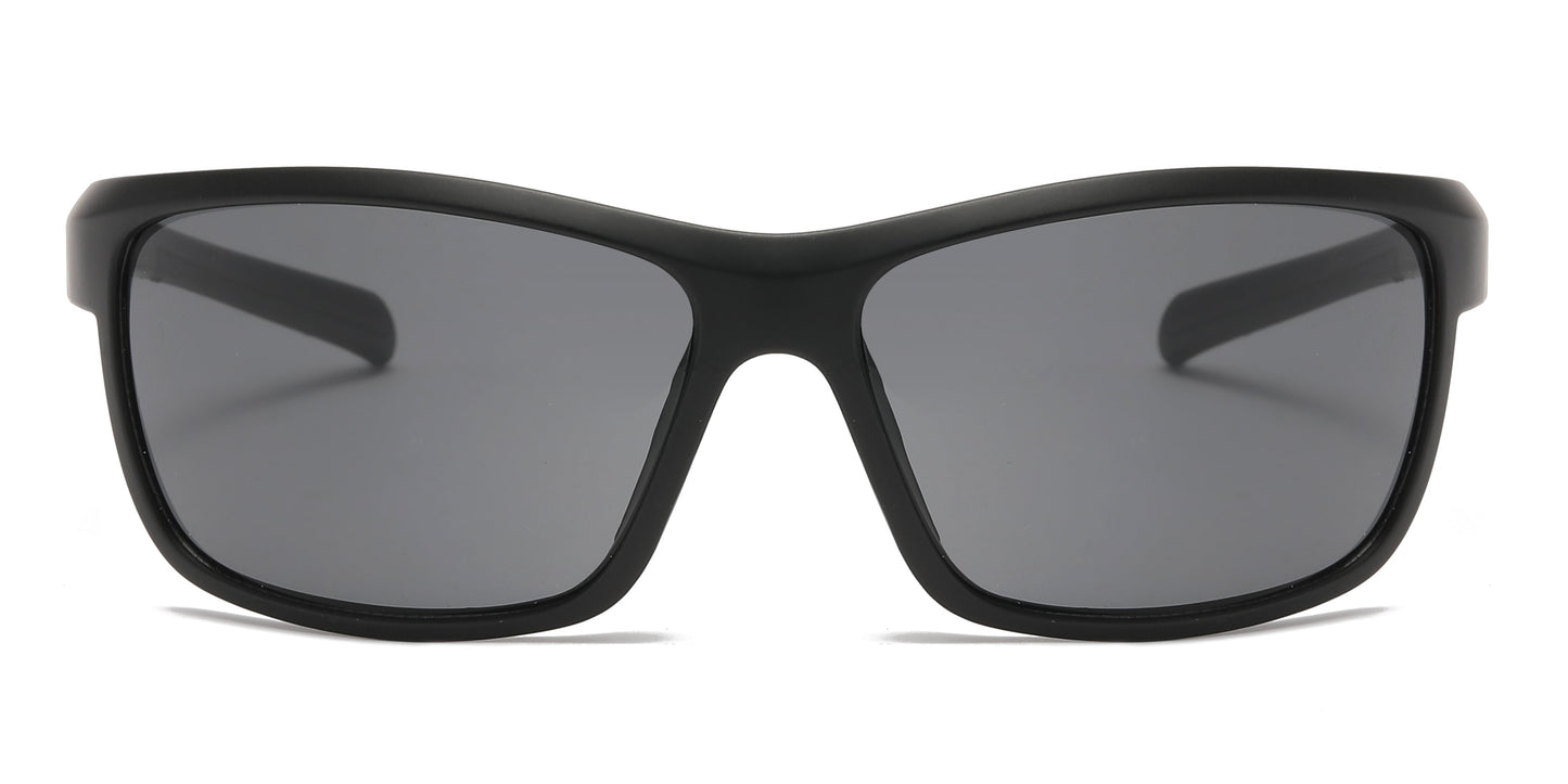 DS-6823 - Lentes envolventes para hombre con diseño deportivo en plástico