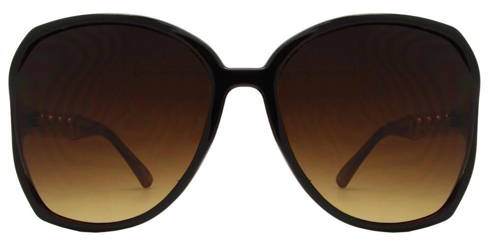 DS-8051 - Lentes plásticos tipo mariposa con varillas decoradas en cadena