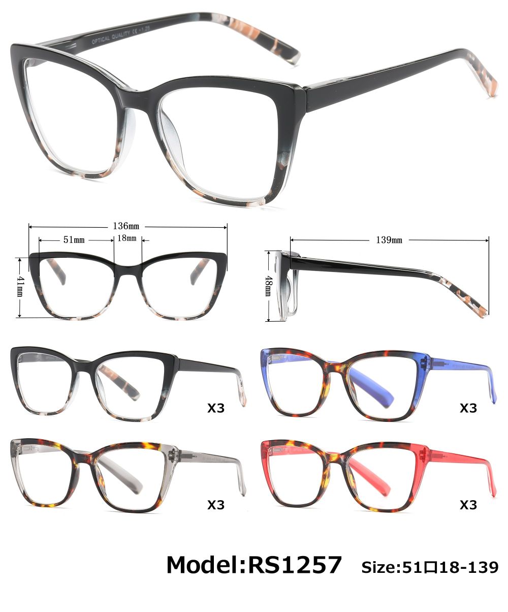 DS-RS 1257 - Lentes de lectura estilo cat eye