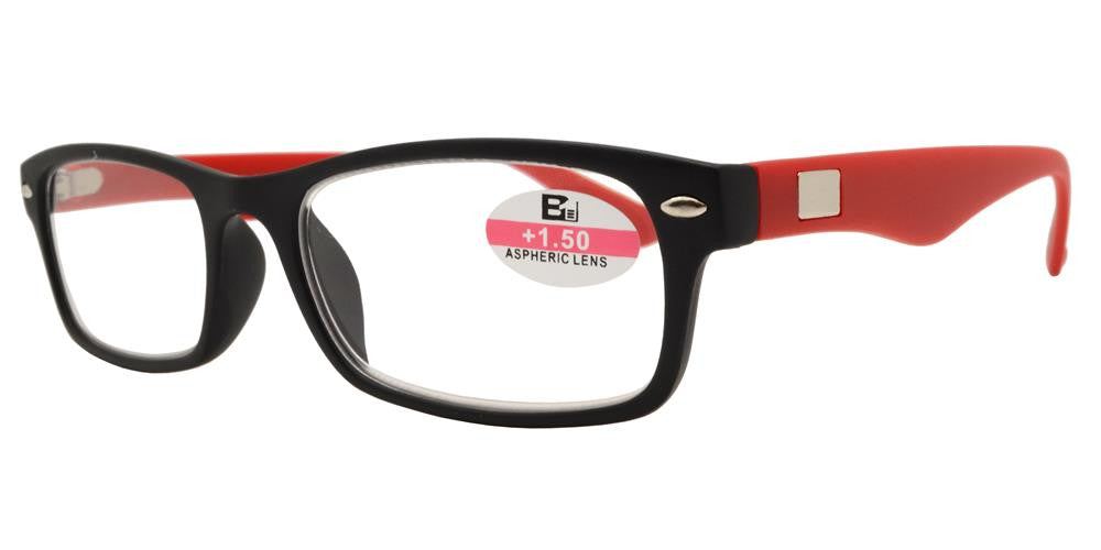 DS-RS 1112 +2.00 - Lentes de lectura rectangulares de plástico