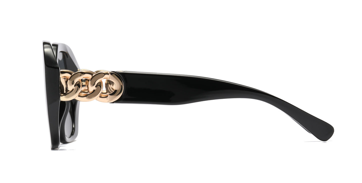 DS-8029 - Lentes femeninos con diseño moderno y armazón plástico de moda
