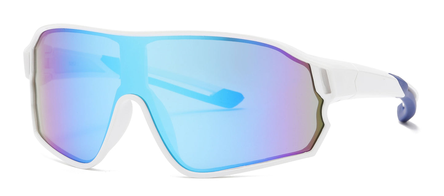 DS-5252 - Lentes deportivos de una sola pieza con diseño aerodinámico en plástico