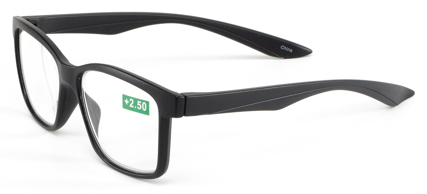 DS-RS 1254 - Lentes de lectura rectangulares de plástico