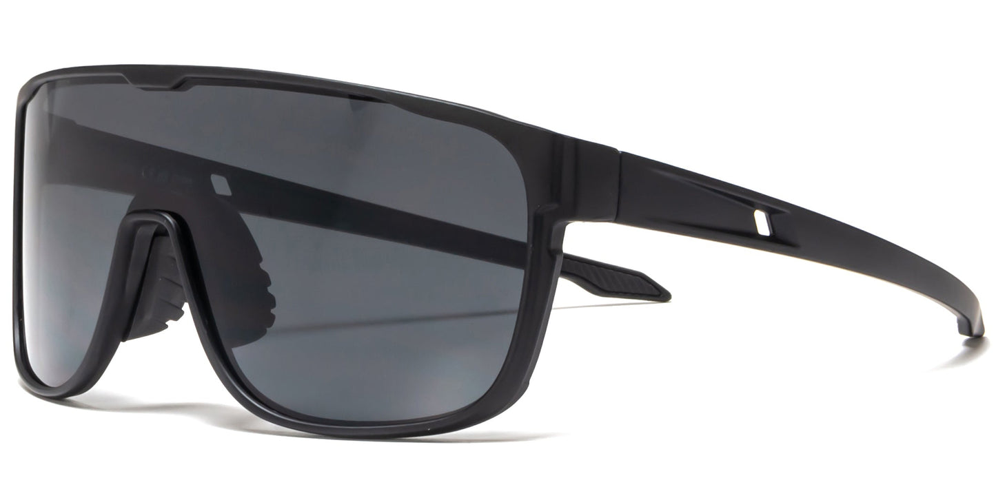 DS-6805 - Lentes tipo escudo de una sola pieza con armazón plástico envolvente