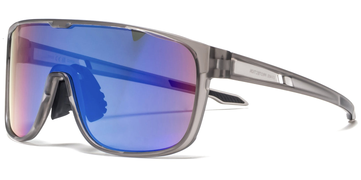 DS-6805 - Lentes tipo escudo de una sola pieza con armazón plástico envolvente