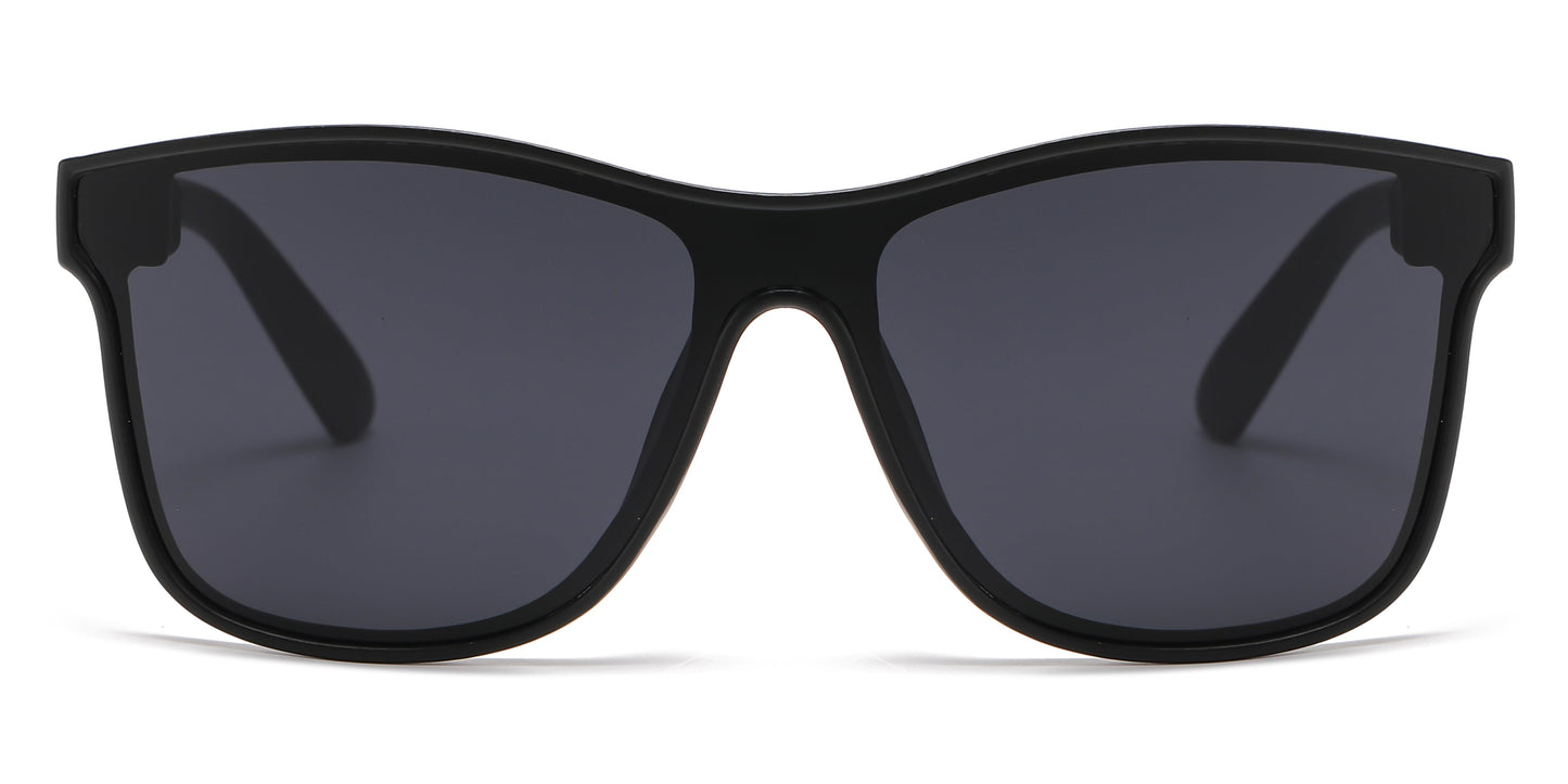 DS-6838 - Lentes de moda con mica continua de una sola pieza y marco plástico