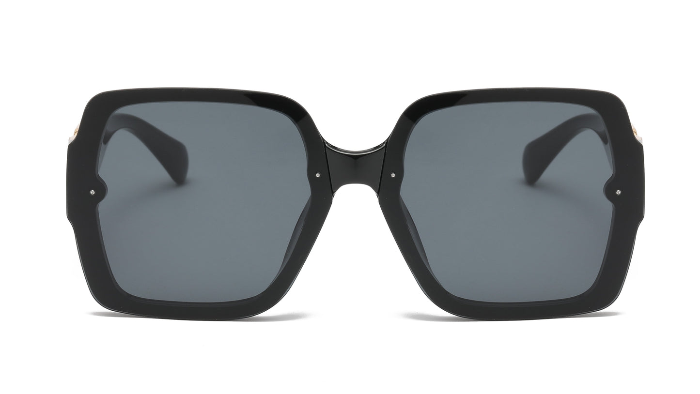 DS-5251 - Lentes sin montura con diseño cuadrado y marco plástico delgado