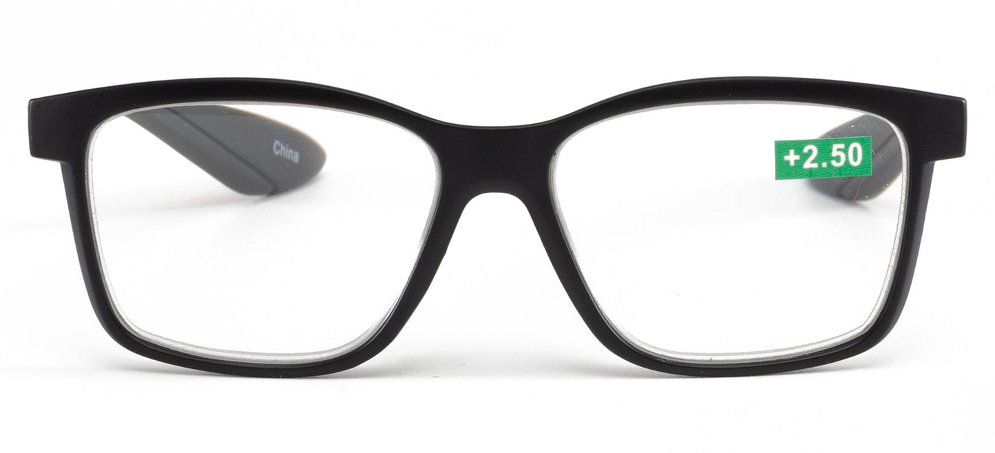 DS-RS 1254 - Lentes de lectura rectangulares de plástico