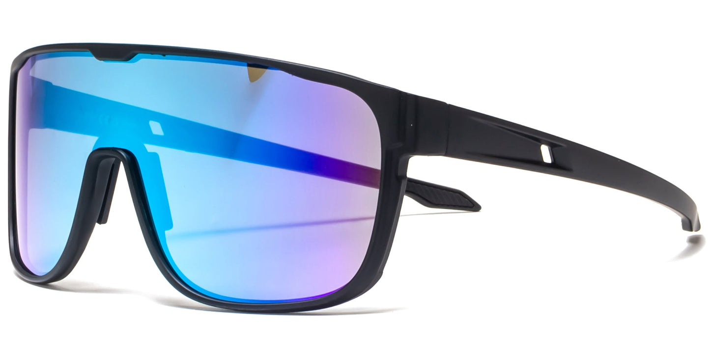 DS-6805 - Lentes tipo escudo de una sola pieza con armazón plástico envolvente