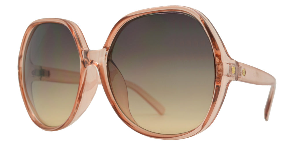 DS-7990 - Lentes ovalados grandes con marco plástico y diseño clásico