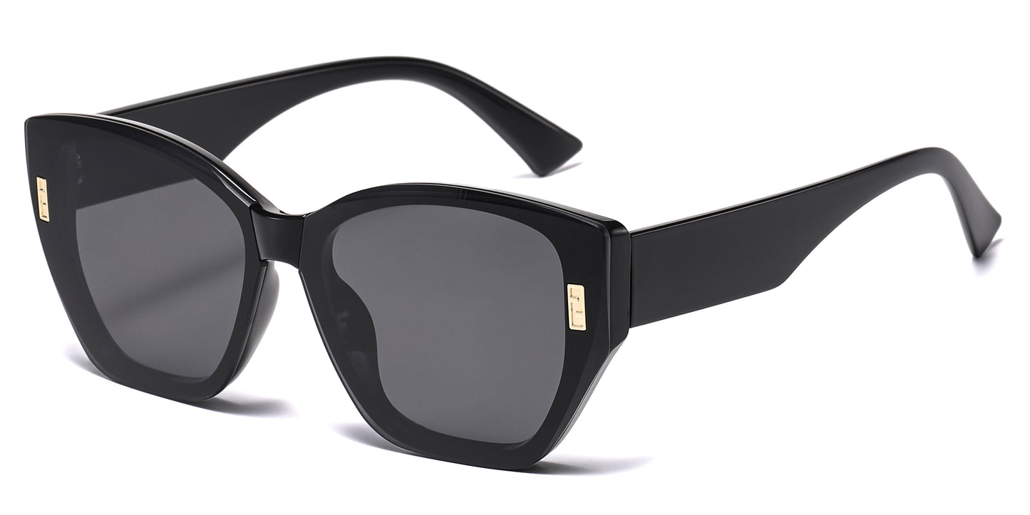 DS-2699 - Lentes estilo Cat Eye para mujer con marco plástico elegante